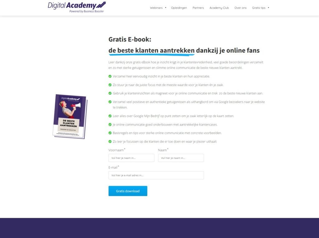 Businezz Booster E-book