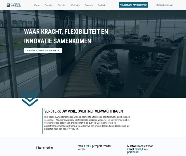 Cobelbouw homepage