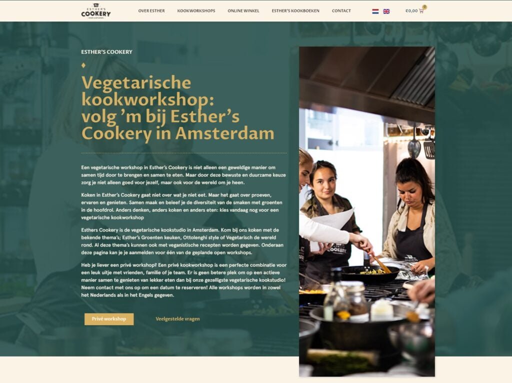 Esthers cookery kookworkshops 2