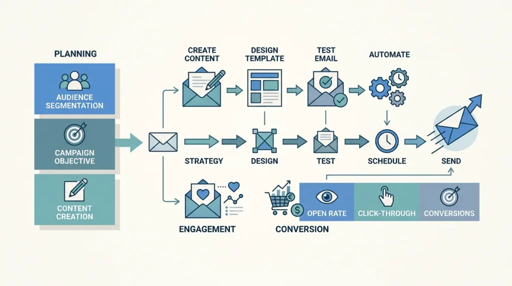 Email Marketing Strategie: Van Planning tot Uitvoering