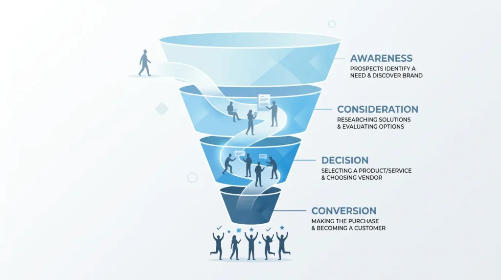 Inbound Marketingstrategie: Van Bewustzijn tot Conversie