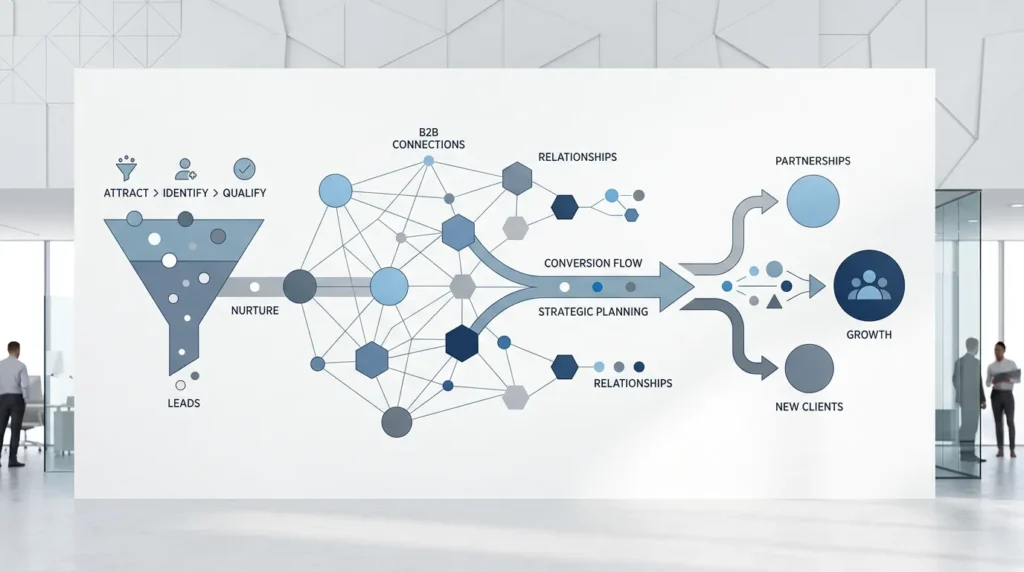 Leadgeneratie B2B: plan, kanalen en conversie tot SQL