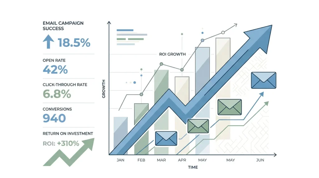 ROI Email Marketing Berekenen: Rendement Meten, Slim Sturen
